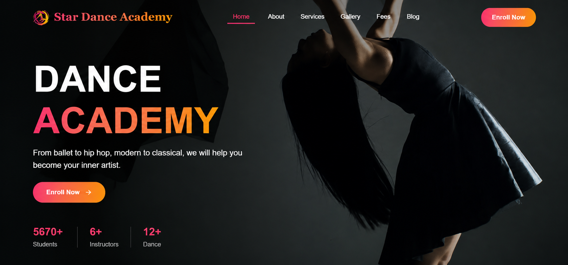 Star Dance Academy — Static Website