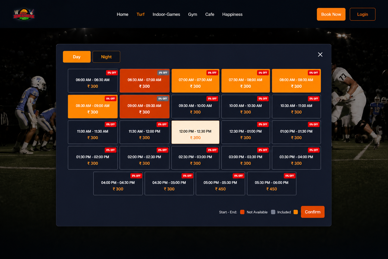 SunSportsArena — Sports Facilities Booking Platform